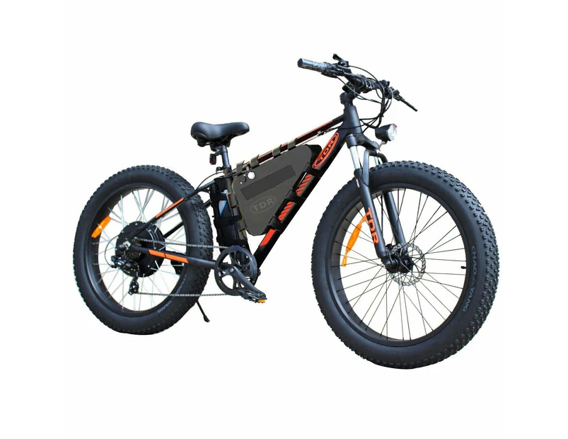 26'' x 4" ELECTRIC FAT TYRE MOUNTAIN BIKE 1500W EBIKE E BICYCLE 15AH BATTERY