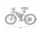 26'' x 4" ELECTRIC FAT TYRE MOUNTAIN BIKE 1500W EBIKE E BICYCLE 15AH BATTERY