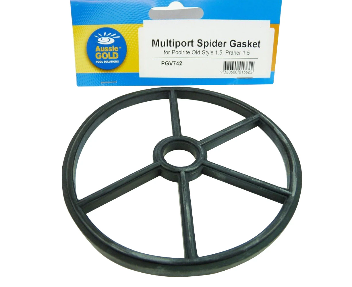 Poolrite Praher Spider Gasket Old Style Pool Filters Multi Port Valve 40mm mpv