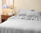 Sheraton Luxury Maison 1000TC Cotton Rich Quilt Cover Set - Dove Grey