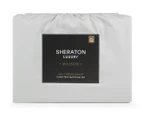 Sheraton Luxury Maison 1000TC Cotton Rich Quilt Cover Set - Dove Grey