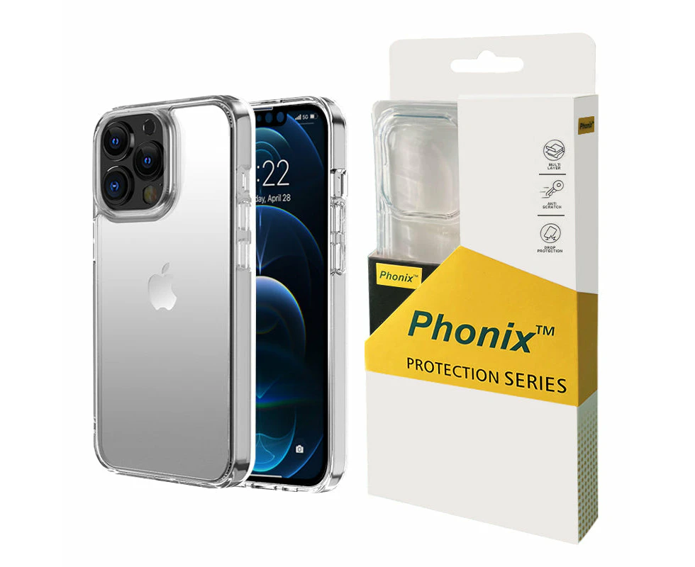 Phonix Case For Iphone 12 Pro Max Clear Rock Shockproof Case