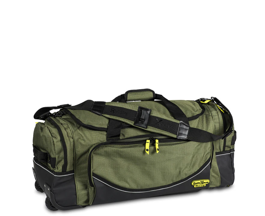 Rugged Extreme Rx05c131w 80cm Transit Wheeled Duffle  Green