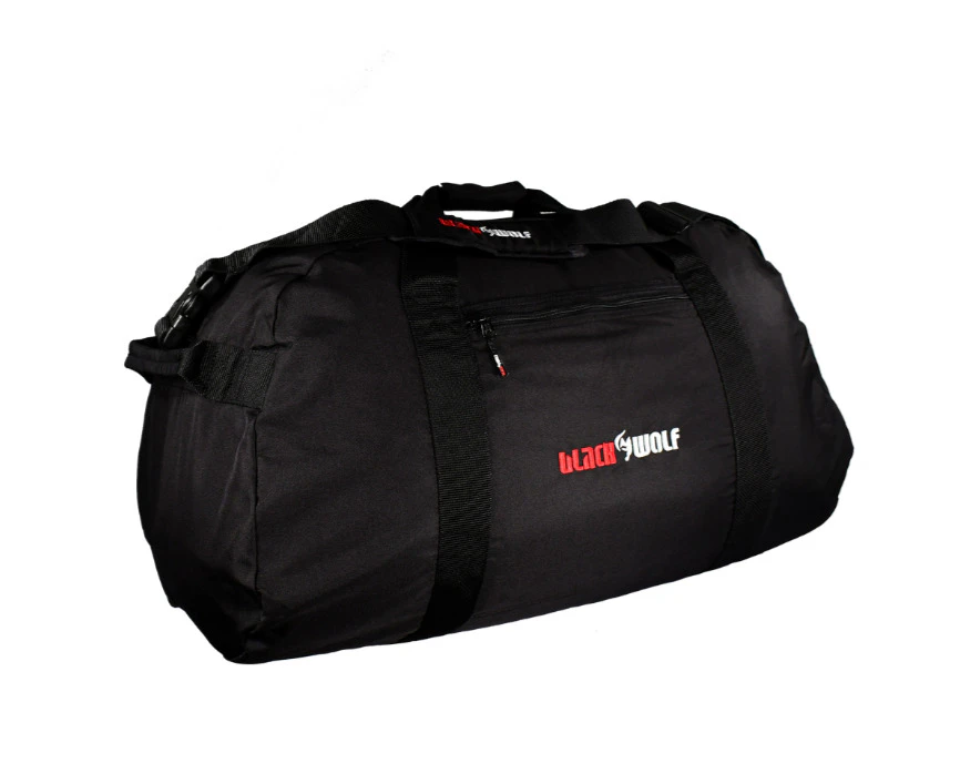 Wolf Dufflepack 50 Packable Duffle Jet  Black