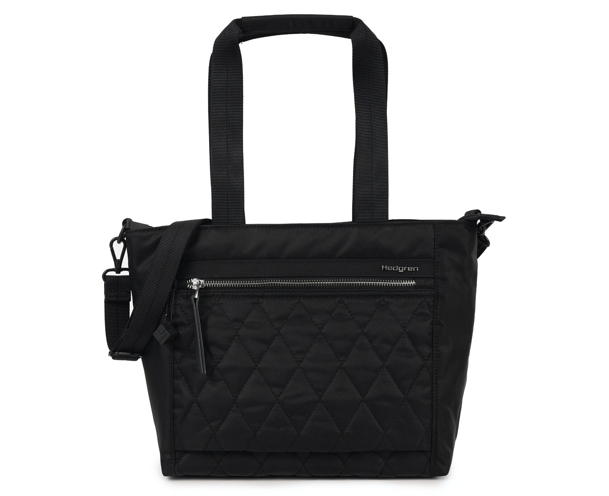 Hedgren ZOE Medium Tote Bag with RFID - Quilted Black