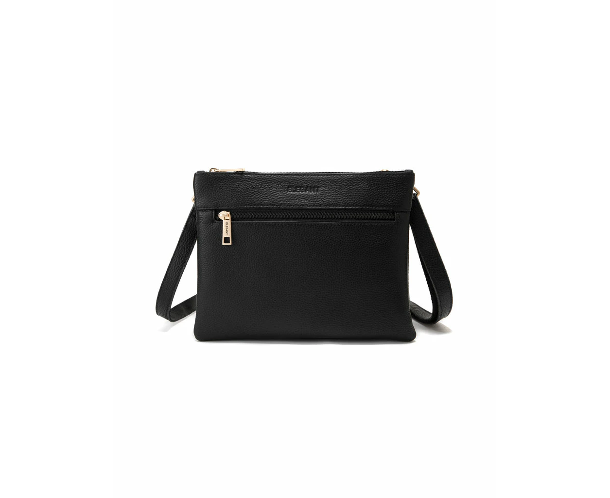 Elegant E1 0832 Flynn Leather X Body  Black