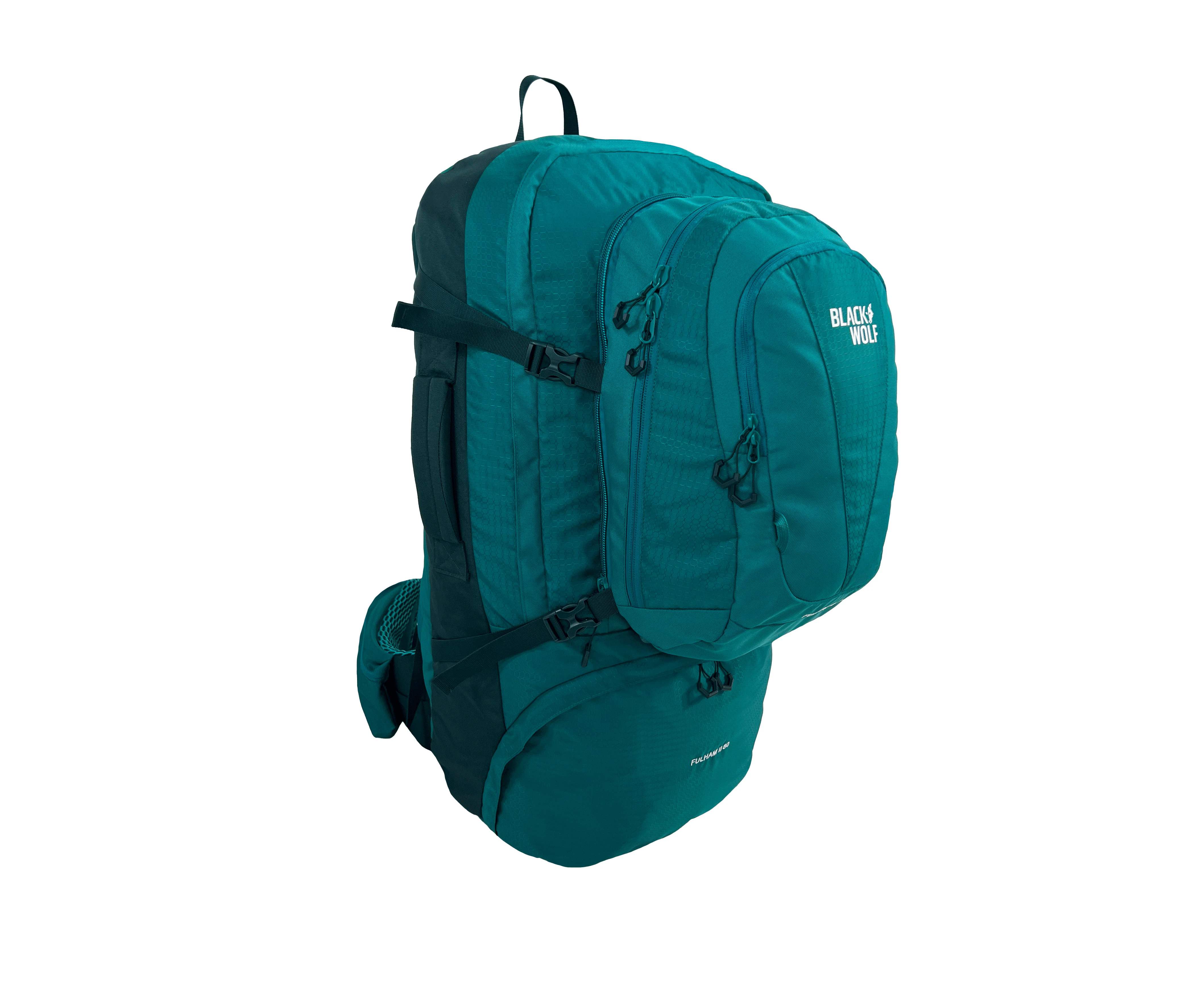 Black Wolf Fulham Ii 60 Backpack Quetzal /sea Moss Green