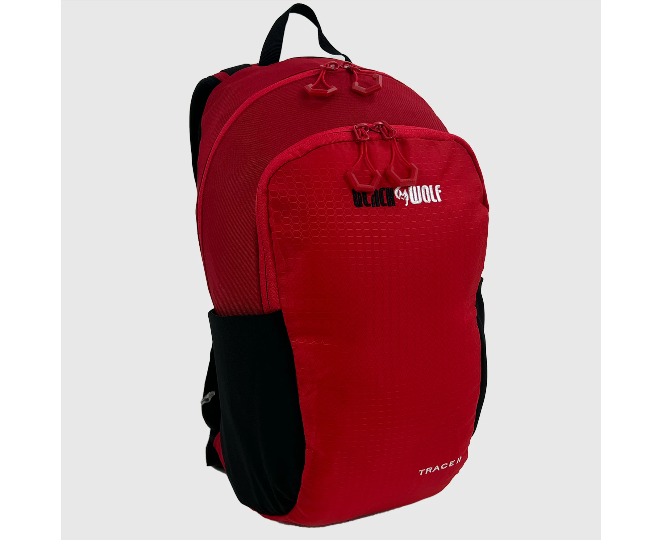 Black Wolf Trace Ii 16l Backpack True  Red