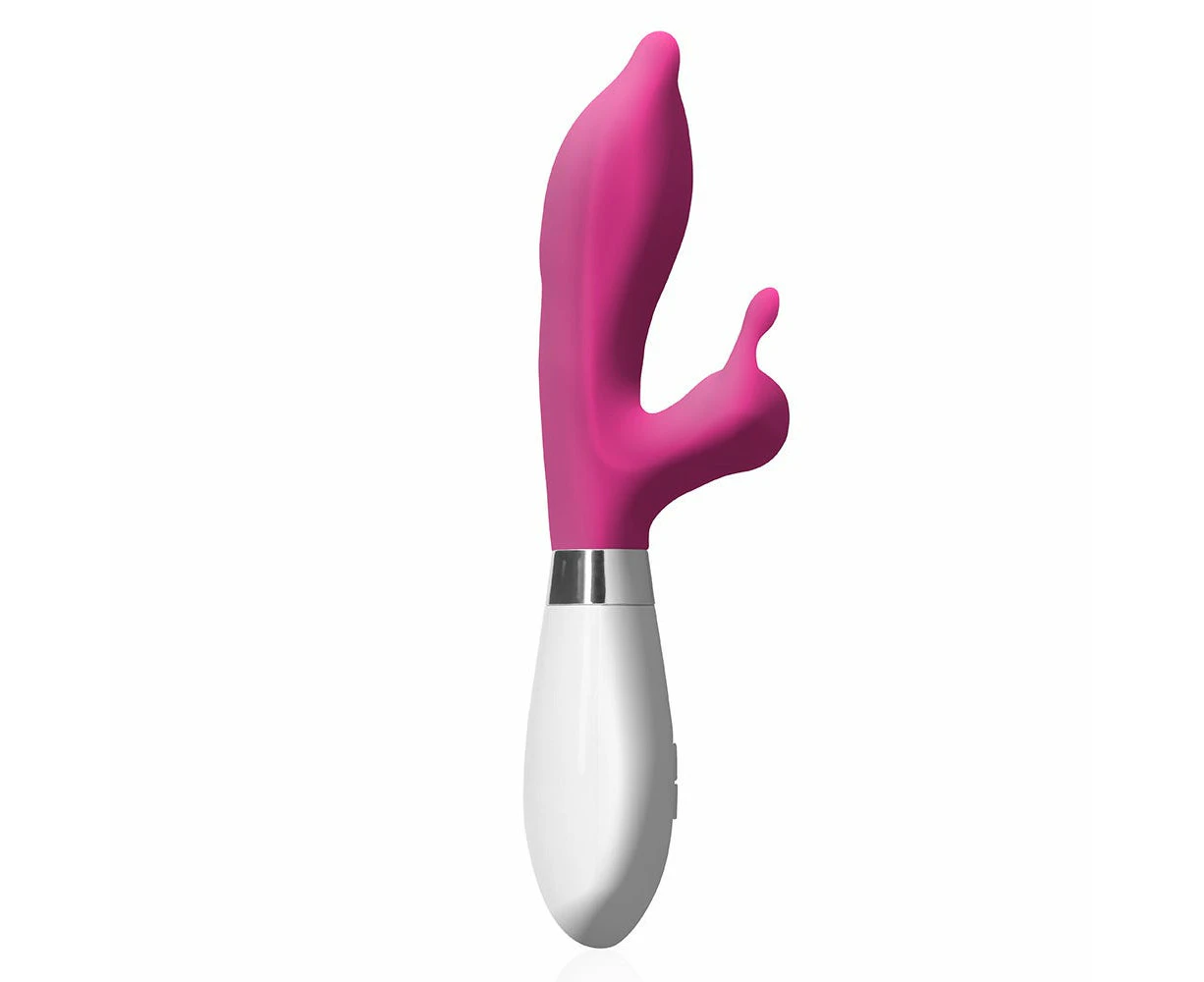 Shots Luna Adonis Rabbit Vibrator & Clitoral Stimulator - Pink