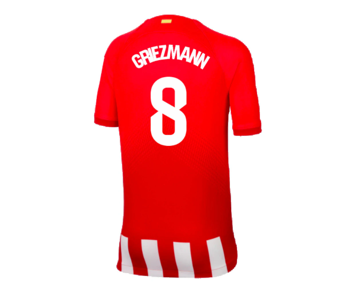 2023-2024 Atletico Madrid Home Shirt (Kids) (Griezmann 8)