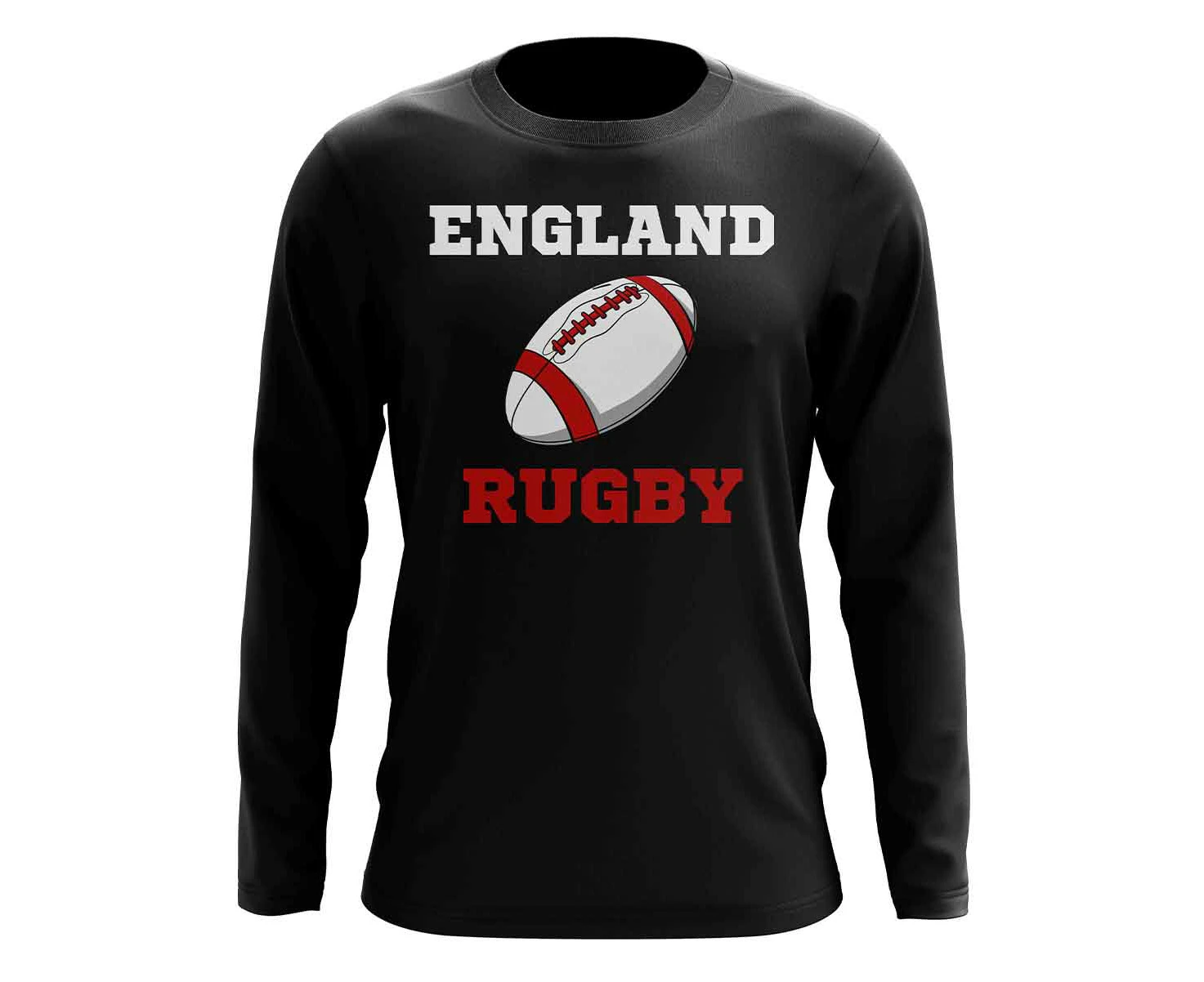 England Rugby Ball Sweatshirt (Black)