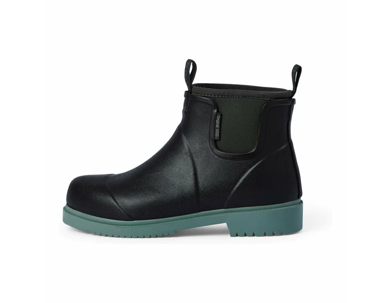 Original Ugg Australia Gumboots - Rainboots Black & Green