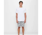 Print Jersey Sleep Shorts - Maxx