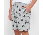 Print Jersey Sleep Shorts - Maxx