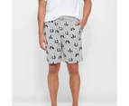 Print Jersey Sleep Shorts - Maxx