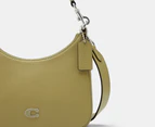 Coach Small Hobo Leather Crossbody Bag - Moss