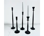 Metal Tapered Candle Holder Iron Candlesticks Wedding Tall Candle Stick Holder - B03