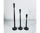 Metal Tapered Candle Holder Iron Candlesticks Wedding Tall Candle Stick Holder - B03