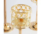 Mini Candlestick Creative Metal Candle Holder For Wedding Hotel - large