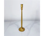 Imitating Brass Tapered Candle Holder European Iron Candlesticks for Parties - 26C