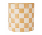 Fresh Pear and Freesia Check Ceramic Fragrant Candle - Anko