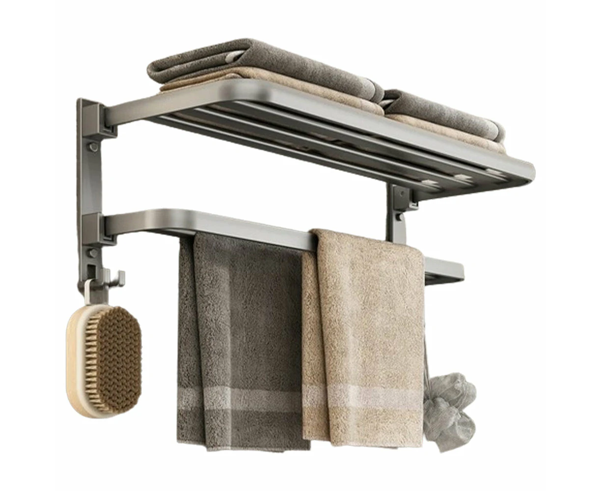 Hansona Foldable Space-Saving & Durable Towel Rack