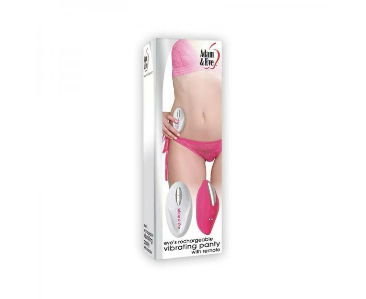 Adam & Eve Eve's Rechargeable Vibrating Panty With Remote