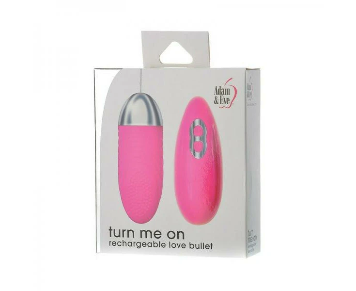 Adam & Eve Turn Me On Rechargeable Love Bullet