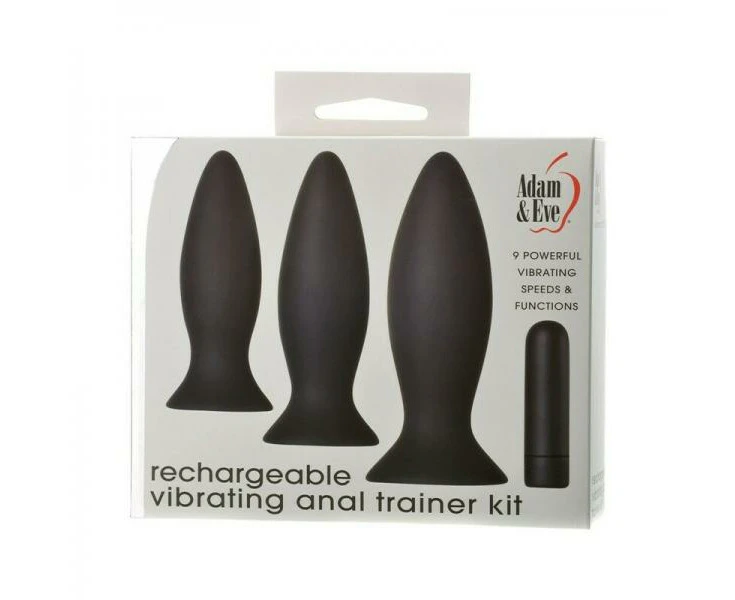 Adam & Eve Rechargeable Vibrating Anal Trainer Kit