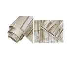 3D Rock Wallpaper Peel and Stick Wallpaper Stone Self Adhesive Wallpaper Stick - Brown