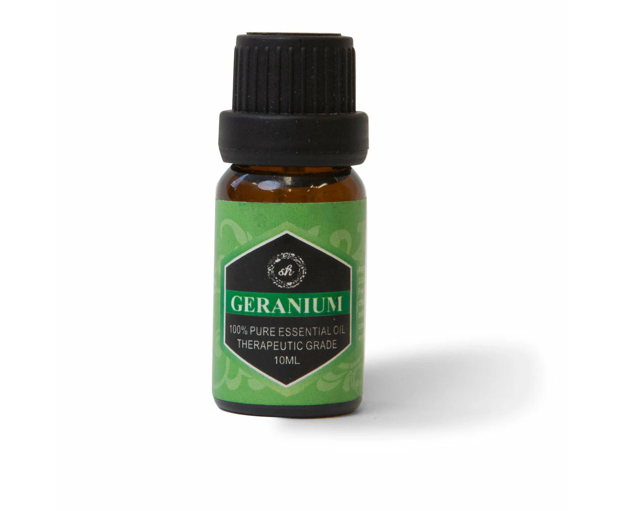 Geranium Essential Oil 10ml Bottle - Aromatherapy