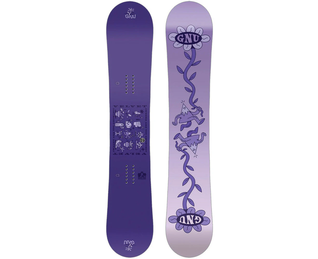 Gnu Velvet Snowboard 2025 Womens