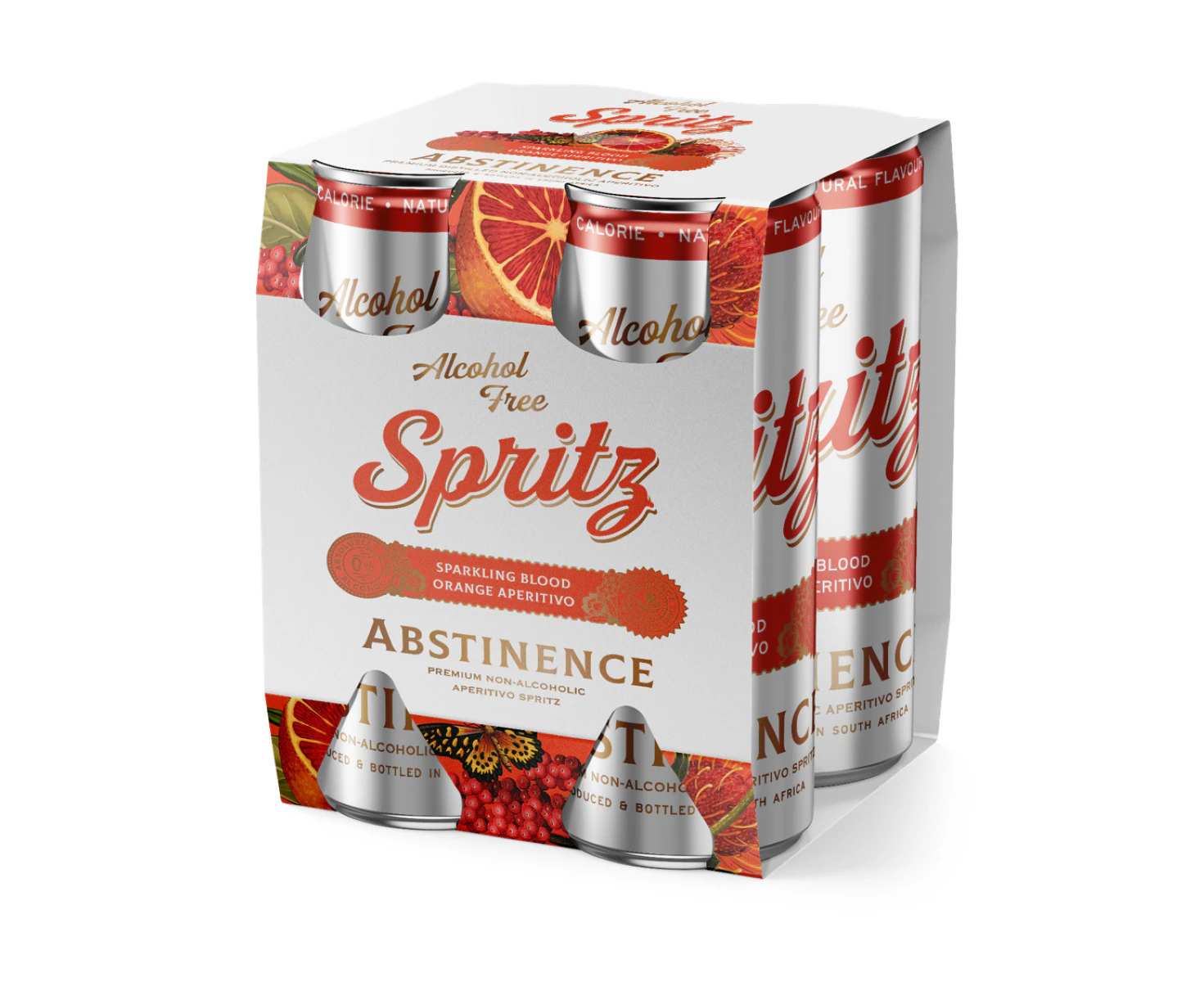 Abstinence Sparkling Blood Orange Aperitif Spritz 0% 24x300ml RTD