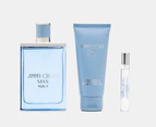 Jimmy Choo Man Aqua for Men 3-Piece Perfume Gift Set