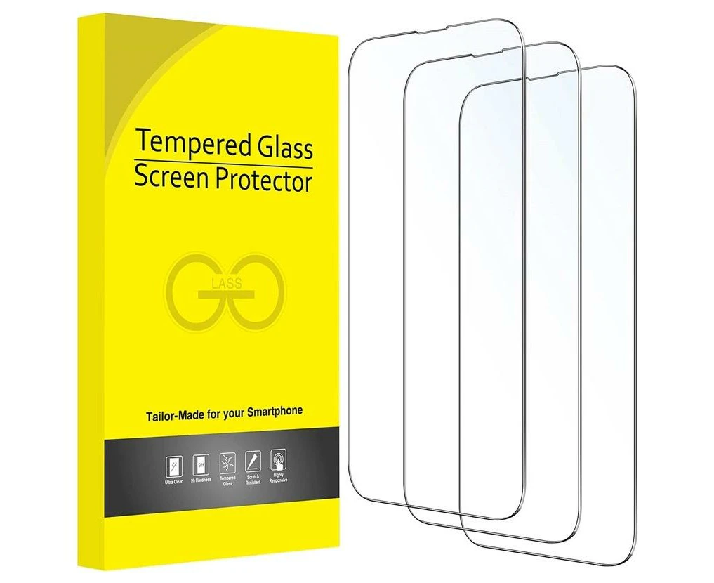 [3-Pack] 9H Tempered Glass Screen Protector HD Clear For iPhone 11 / XR 6.1-inch