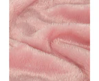 Soft Shaggy Faux Fur Blanket Decorative Throw Blanket for Couch Chair Sofa-Pink