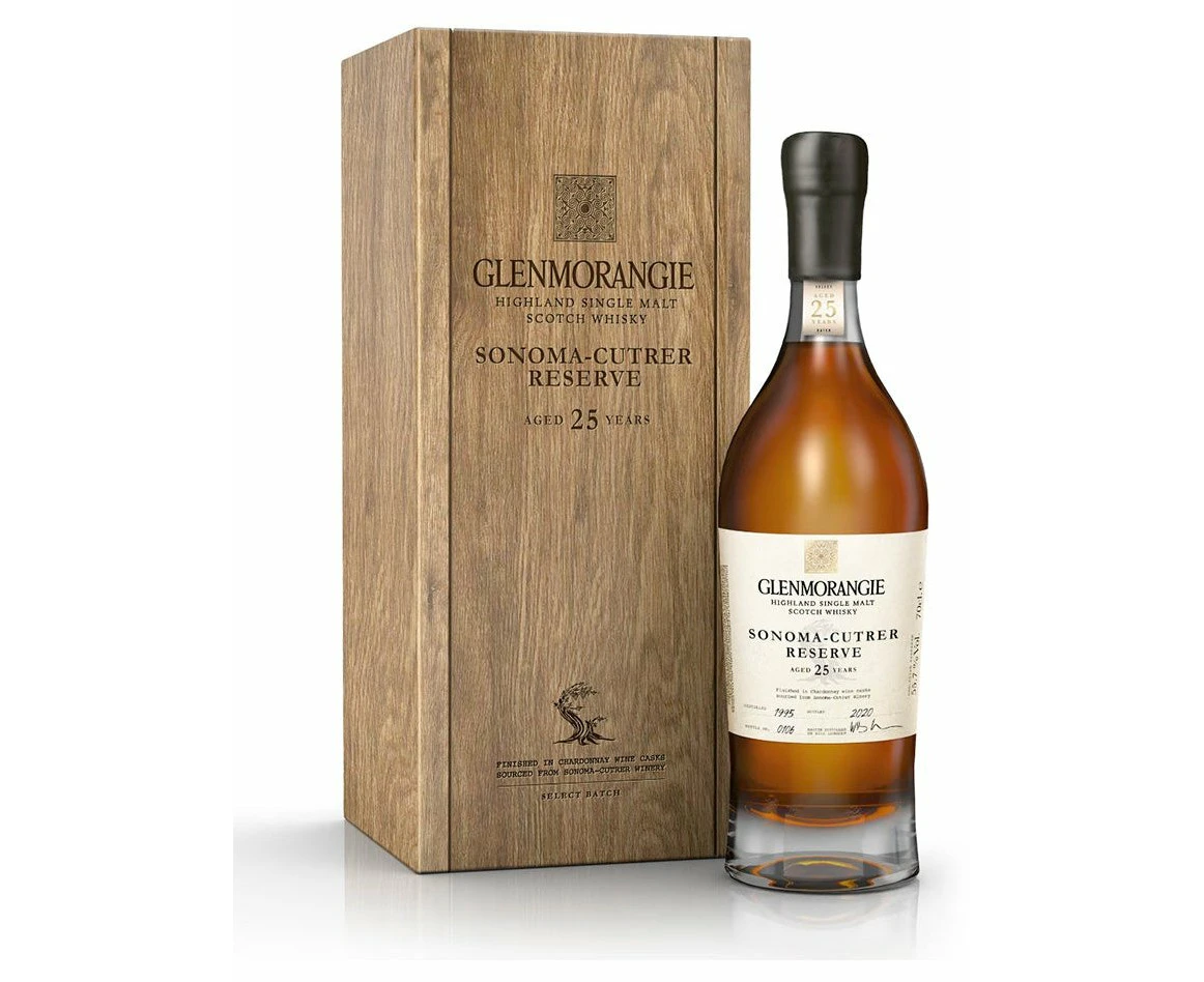 Glenmorangie Sonoma Cutrer Reserve 25 Years Old Single Malt Scotch Whisky 700mL