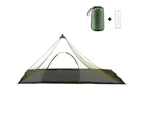 Camping Tent with Carry Bag Water Resistant Outdoors Mesh Tent For Backpacking Hiking Camping Fishing