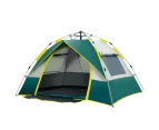 Outdoor Pop Up Tent Water-resistant Portable Instant Automatic Camping Tent for 2-3 / 3-4 Person Family Tent Camping Hiking Backpacking