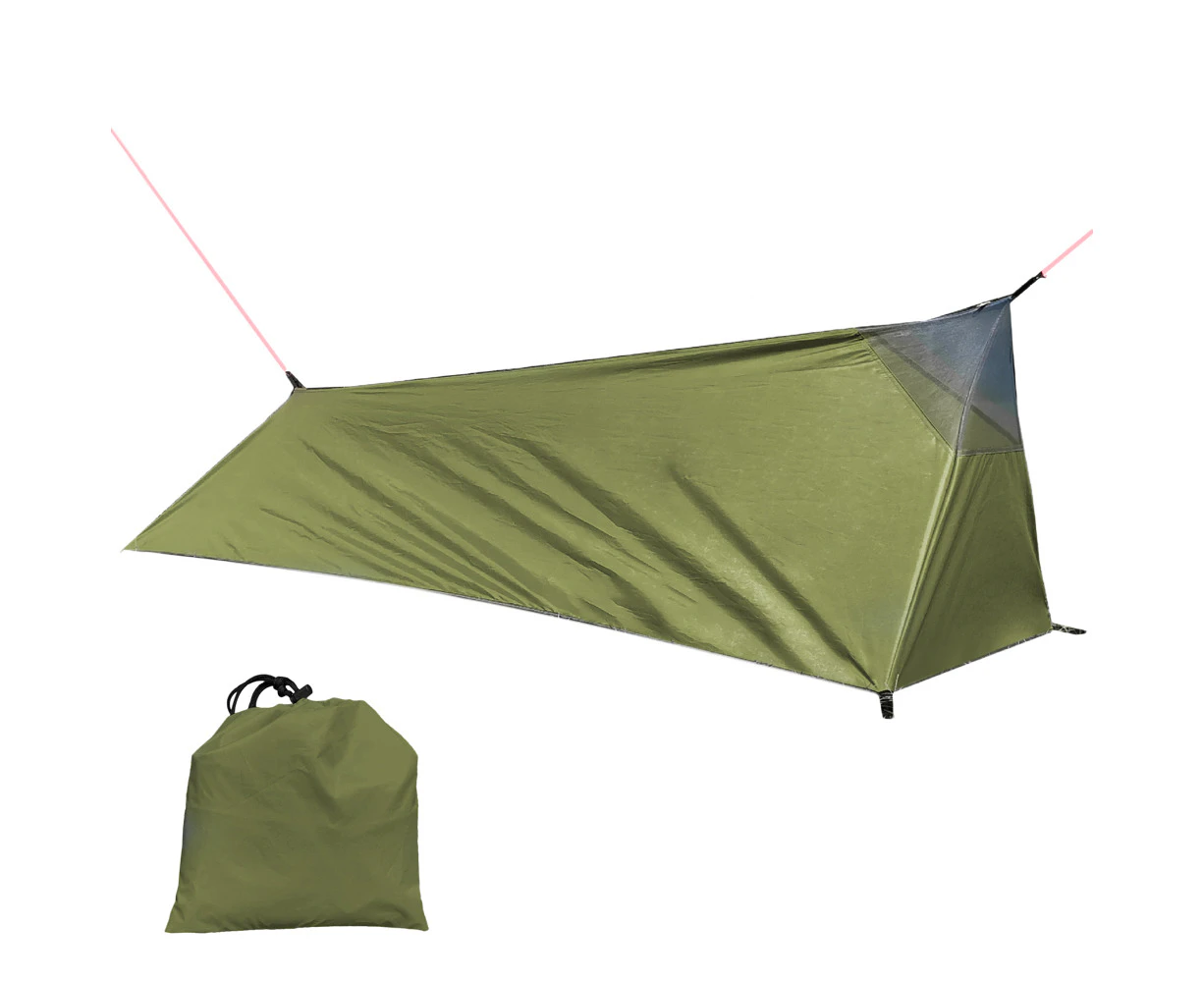 Backpacking Tent Outdoor Camping Sleeping Bag Tent Lightweight Single Person Tent with Mosquito Net