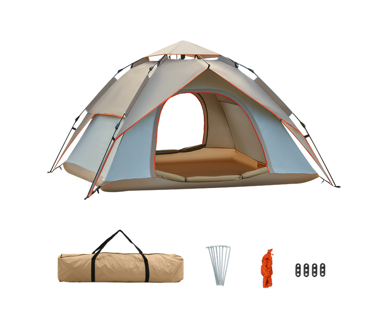 Outdoor Self-driving Travel Camping Tent Automatic Quick-opening Tent Portable Rainproof Sunshine-proof Tent Fishing Hiking Sunshine Shelter