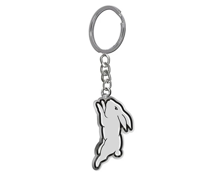 South Sydney Rabbitohs NRL Enamel Team Logo Keyring!