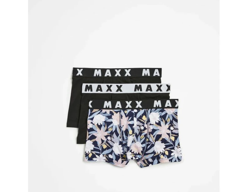 3 Pack Hipster Trunks - Maxx