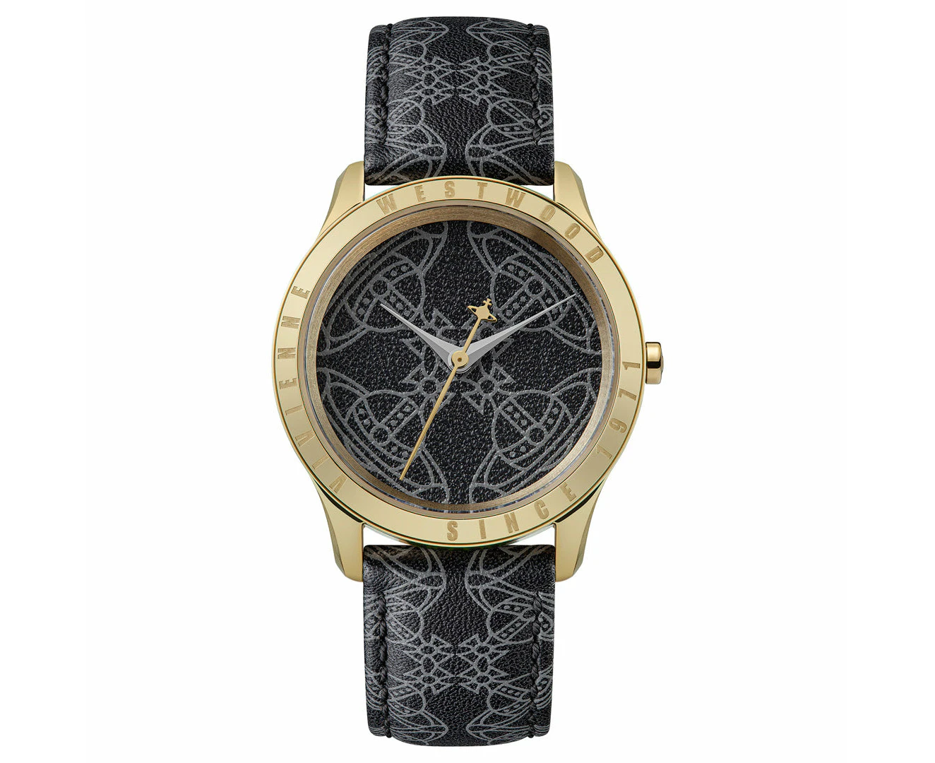 Vivienne Westwood Berkley Black Gold 35mm Black Watch