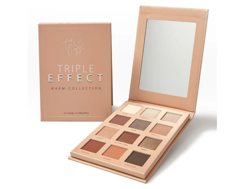 Thin Lizzy Triple Effect Eyeshadow Palette Warm