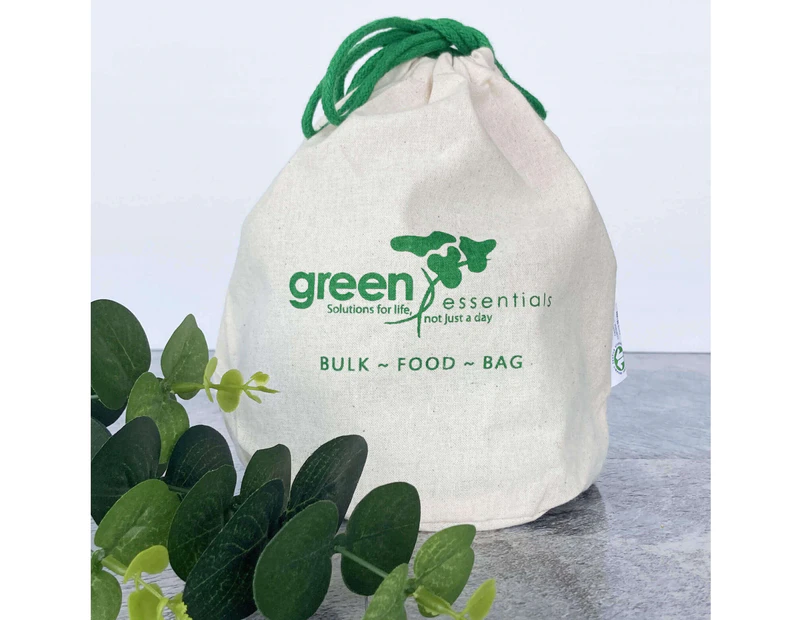 Green Essentials Bulk Produce Bag, Certified Organic - Small - Green Essentials