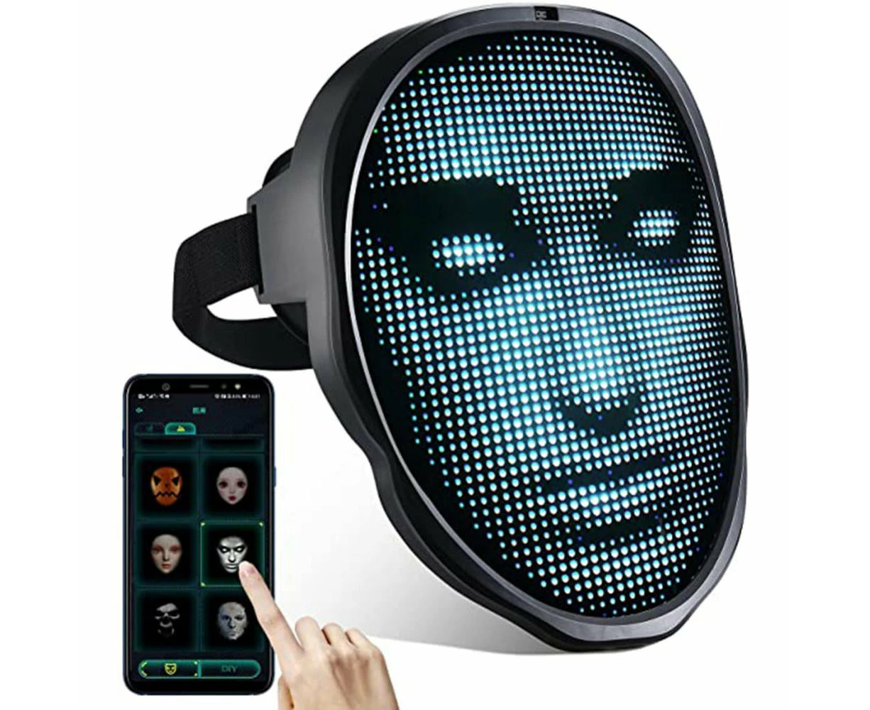 Luminous Party Style LED Face Mask