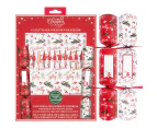 Holly Jolly Make Your Own Christmas Crackers 6pk