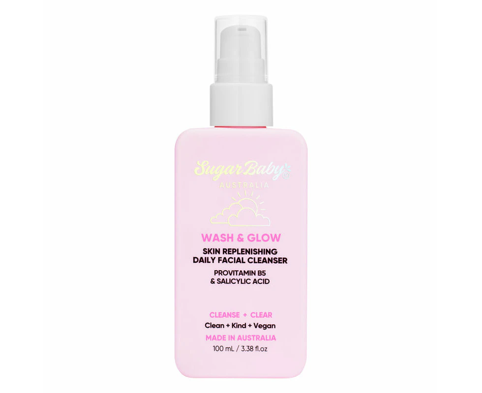 Sugar Baby Wash & Glow Cleanser 100ml