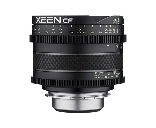 16mm T2.6 XEEN CF Canon EF Full Frame Cinema Lens